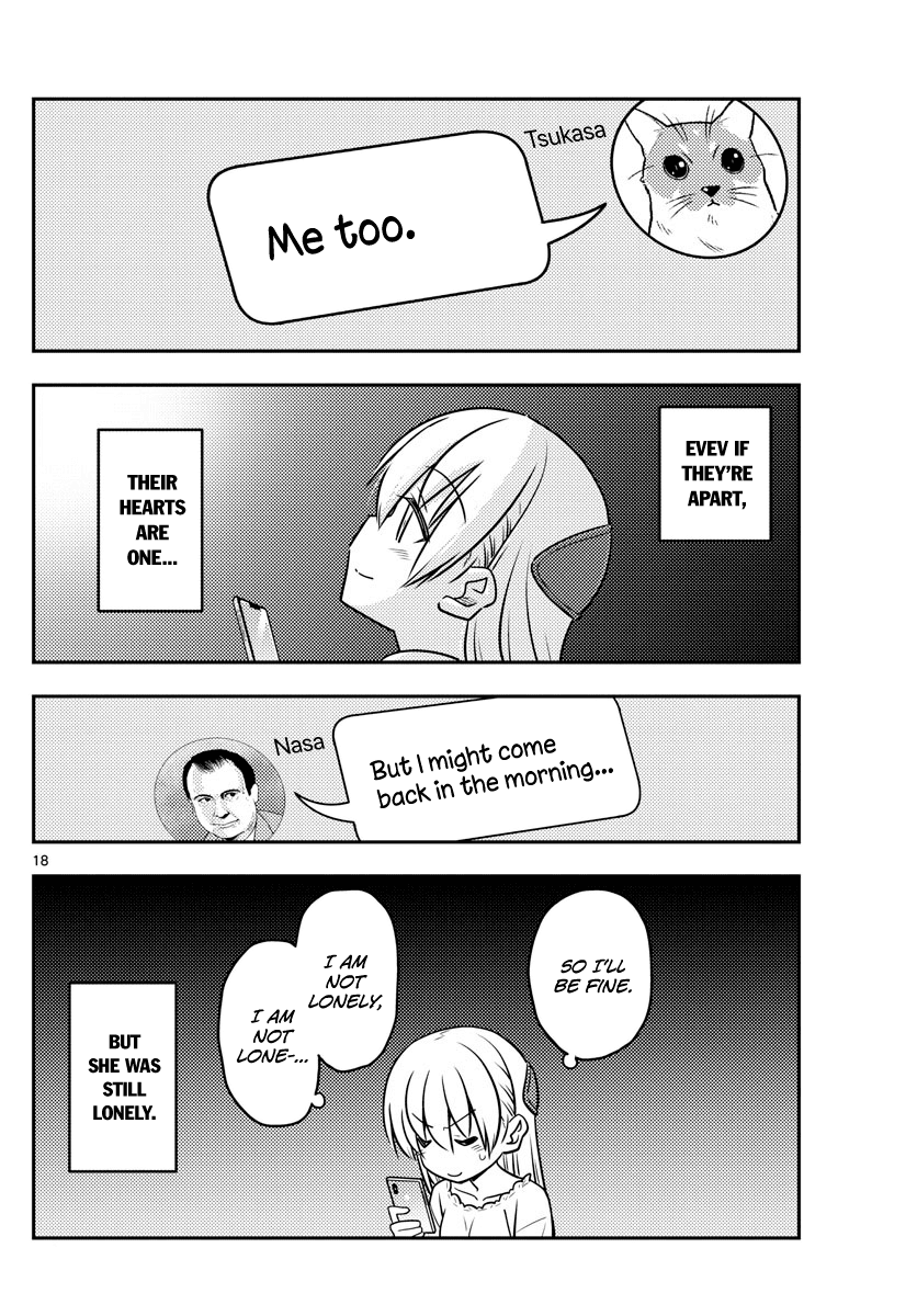 Tonikaku Cawaii Chapter 59 page 18 - Chapter 59: No matter how convenient smart phones are, lonely still feels lonely