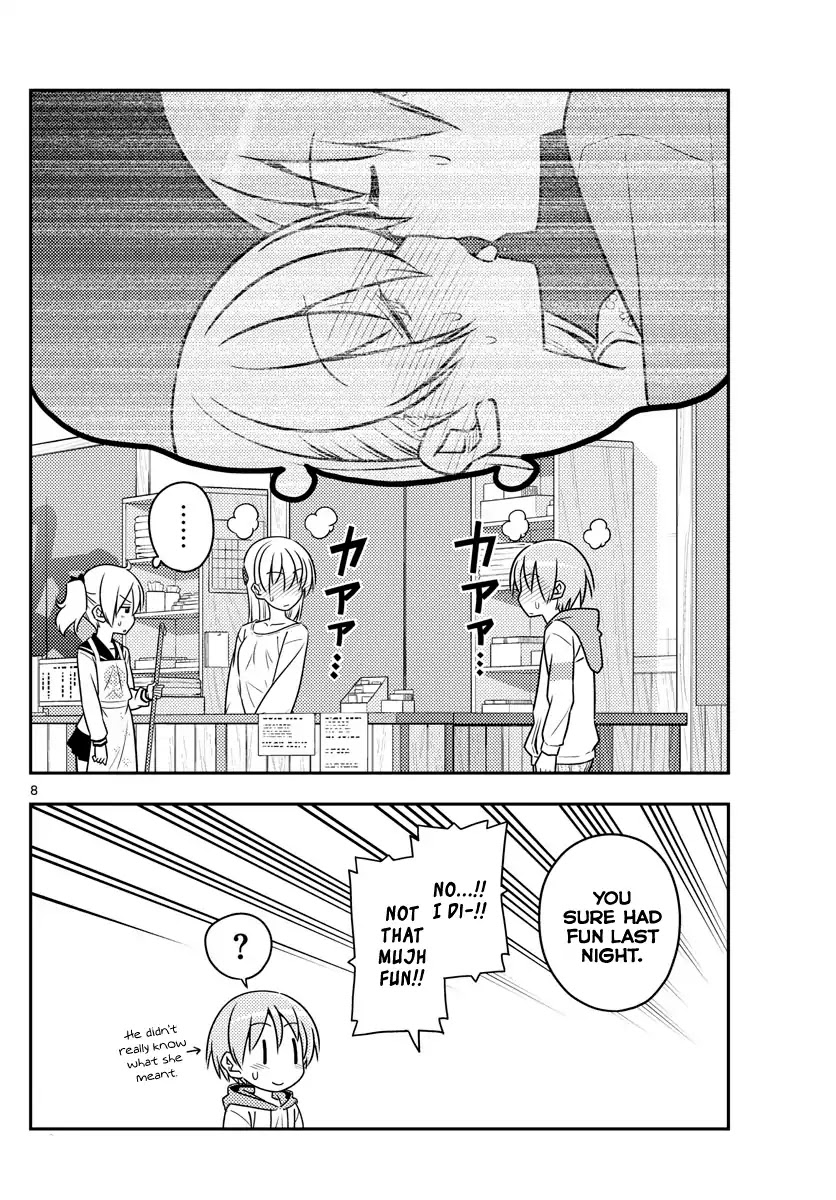 Tonikaku Cawaii Chapter 61 page 8 - Chapter 61: A poetic LINE sent in the dead of night is a cause of death