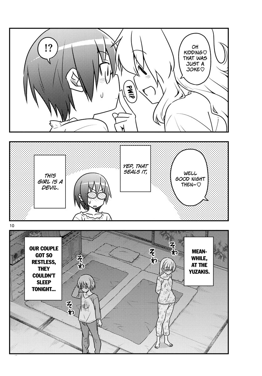 Tonikaku Cawaii Chapter 62 page 10 - Chapter 62: Devilish airheads are vicious