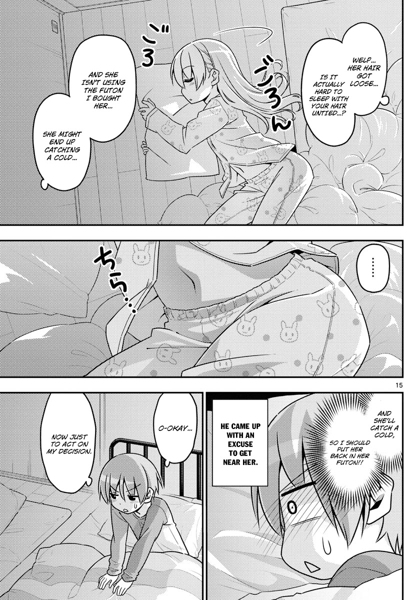 Tonikaku Cawaii Chapter 7 page 15 - Chapter 7: I'll sleep even though Luna-chan's telling me to wake up. Sleep like a rock