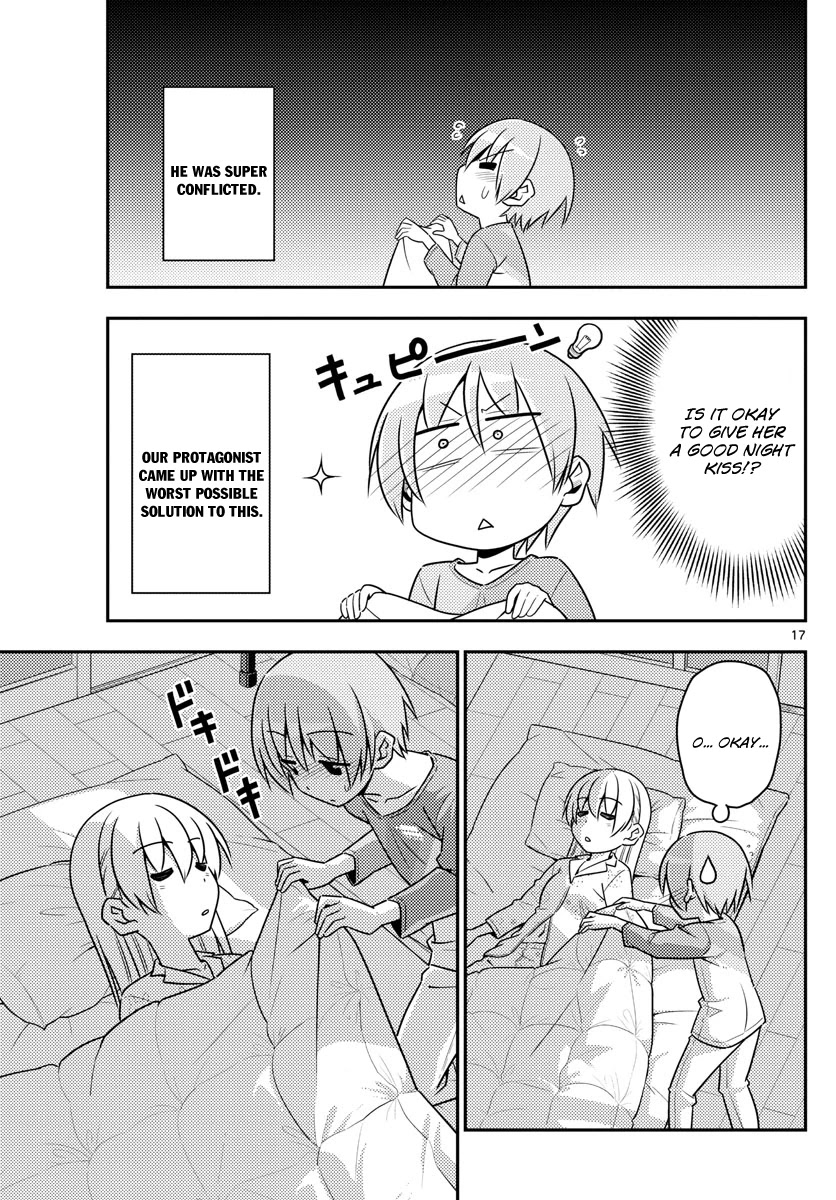 Tonikaku Cawaii Chapter 7 page 17 - Chapter 7: I'll sleep even though Luna-chan's telling me to wake up. Sleep like a rock