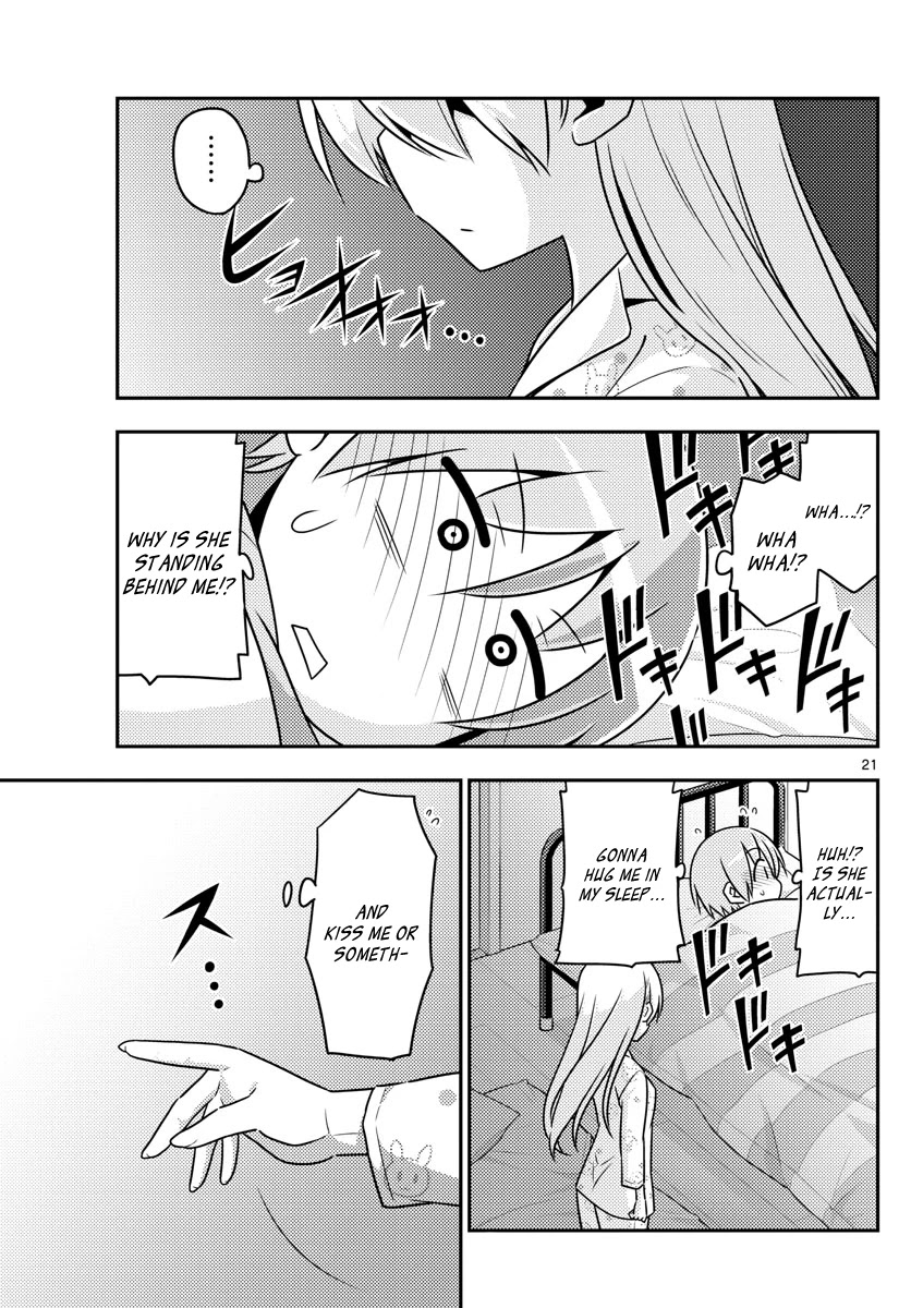 Tonikaku Cawaii Chapter 7 page 21 - Chapter 7: I'll sleep even though Luna-chan's telling me to wake up. Sleep like a rock