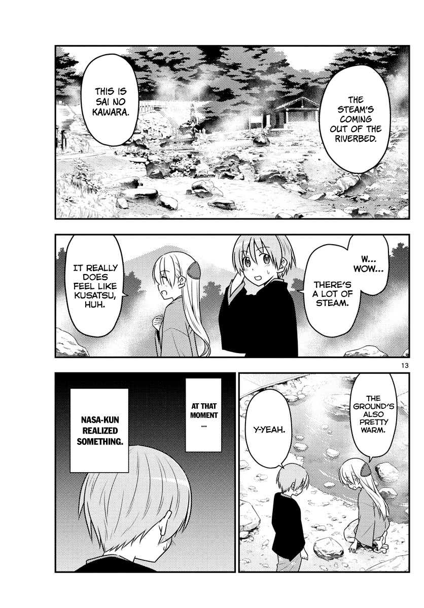 Tonikaku Cawaii Chapter 72 page 13 - Chapter 72: I got the Kusatsu Onsen expert title