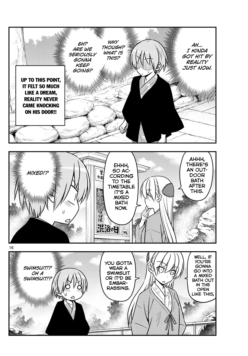 Tonikaku Cawaii Chapter 72 page 16 - Chapter 72: I got the Kusatsu Onsen expert title