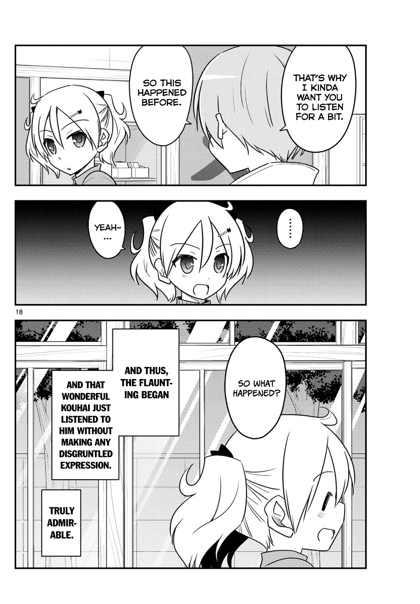 Tonikaku Cawaii Chapter 87 page 18 - Chapter 87: If you're bothered by something, you'll just be bothered.