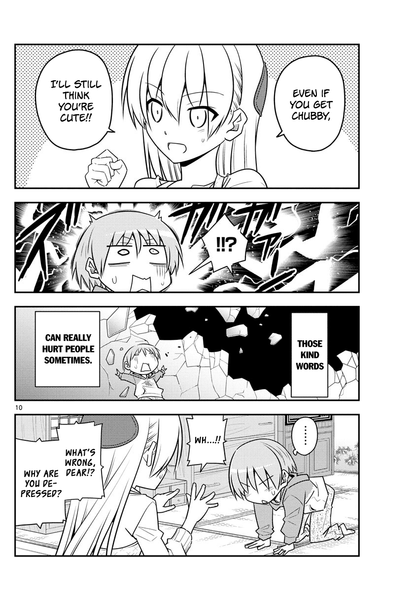 Tonikaku Cawaii Chapter 90 page 10 - Chapter 90: When your reach your 40s, some part of your body will always hurt