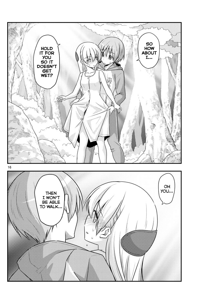 Tonikaku Cawaii Chapter 98 page 16 - Chapter 98: The couple forest. I wanted to make it look suspicious like the mermaid forest, but it didn't turn out that way