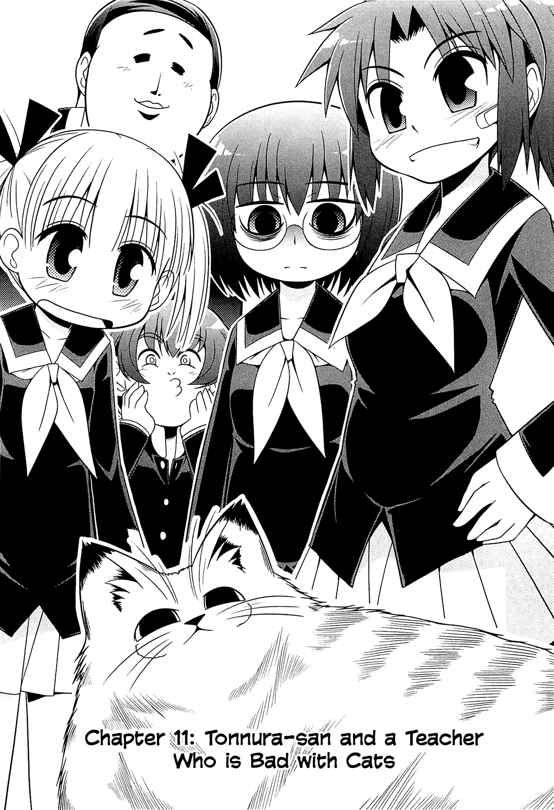 Tonnura-san Chapter 11 page 2 - Chapter 11: Tonnura-san and a Teacher Who is Bad with Cats