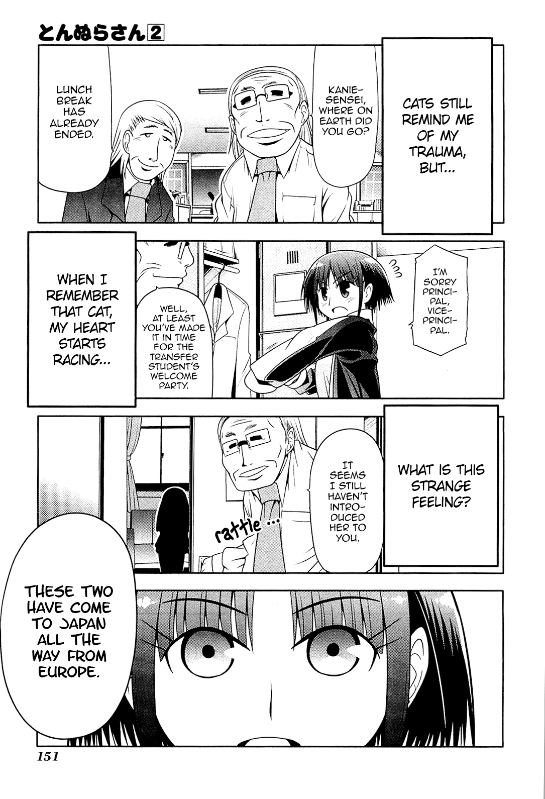 Tonnura-san Chapter 11 page 27 - Chapter 11: Tonnura-san and a Teacher Who is Bad with Cats
