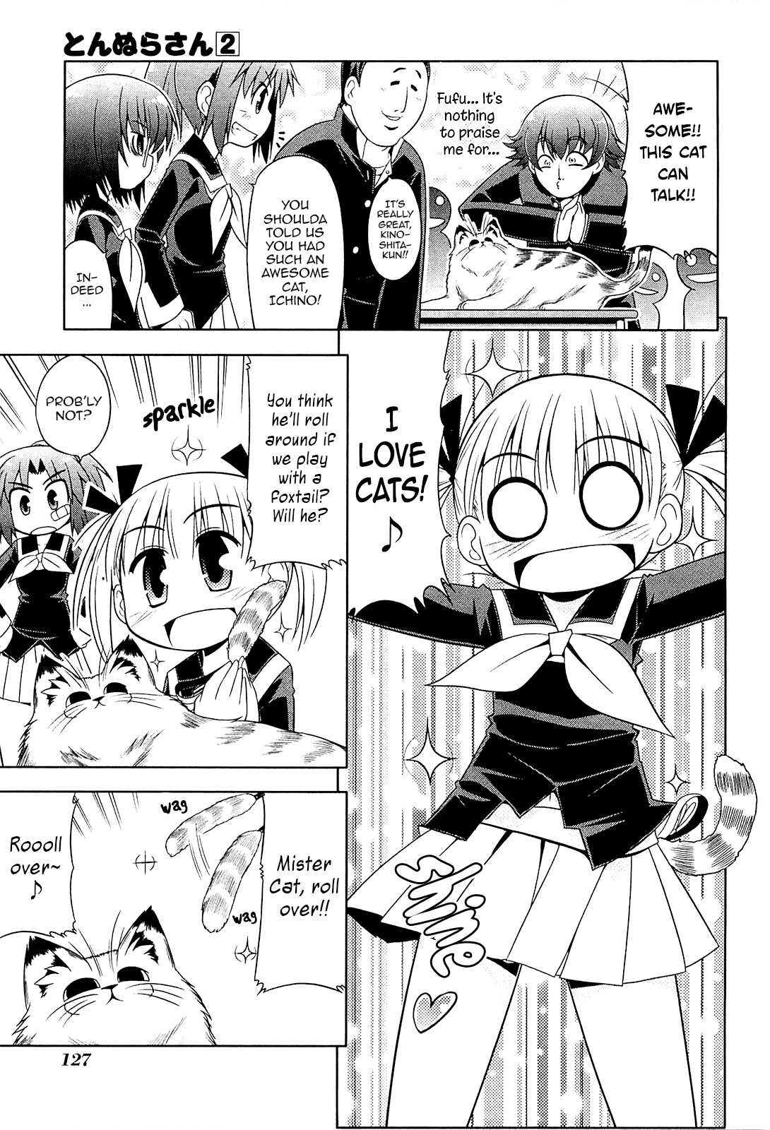 Tonnura-san Chapter 11 page 3 - Chapter 11: Tonnura-san and a Teacher Who is Bad with Cats