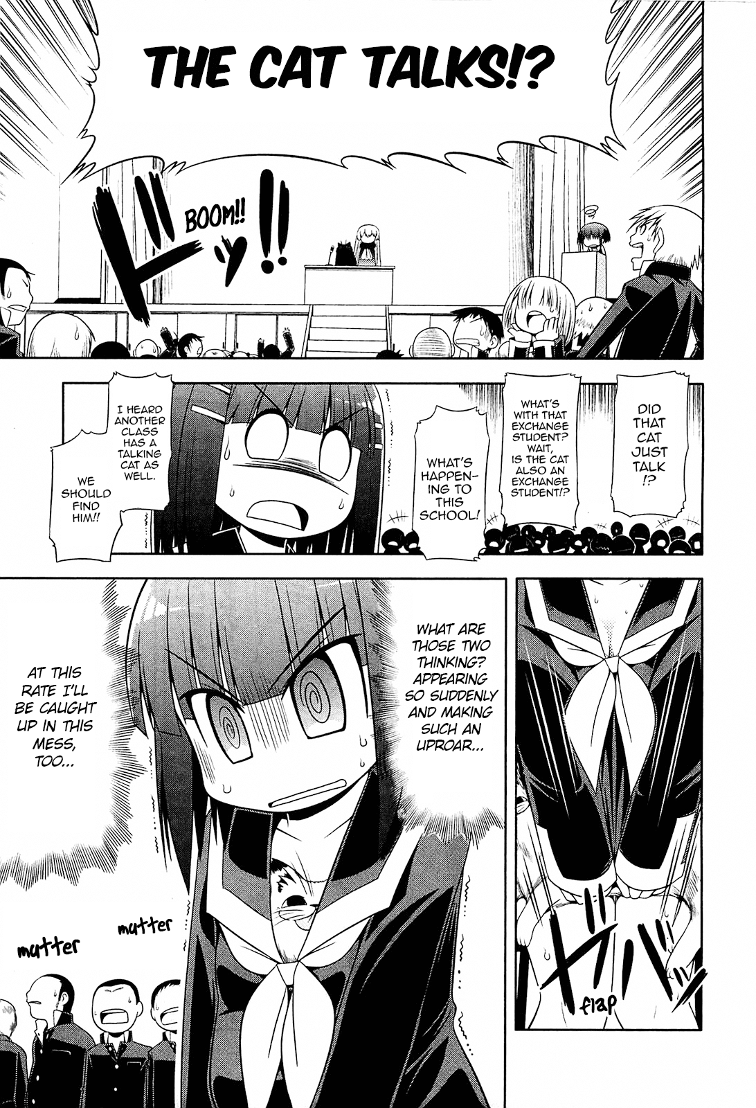 Tonnura-san Chapter 12 page 4 - Chapter 12: Ichino and the Foreign Exchange Student