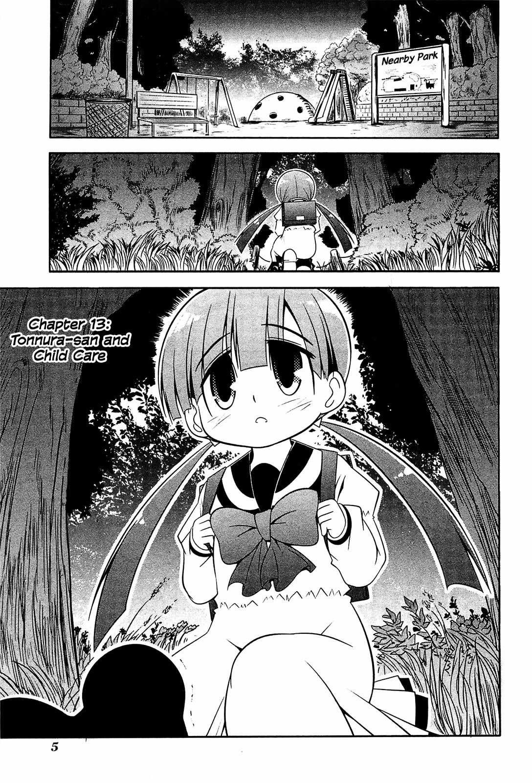 Tonnura-san Chapter 13 page 8 - Chapter 13: Tonnura-san and Child Care