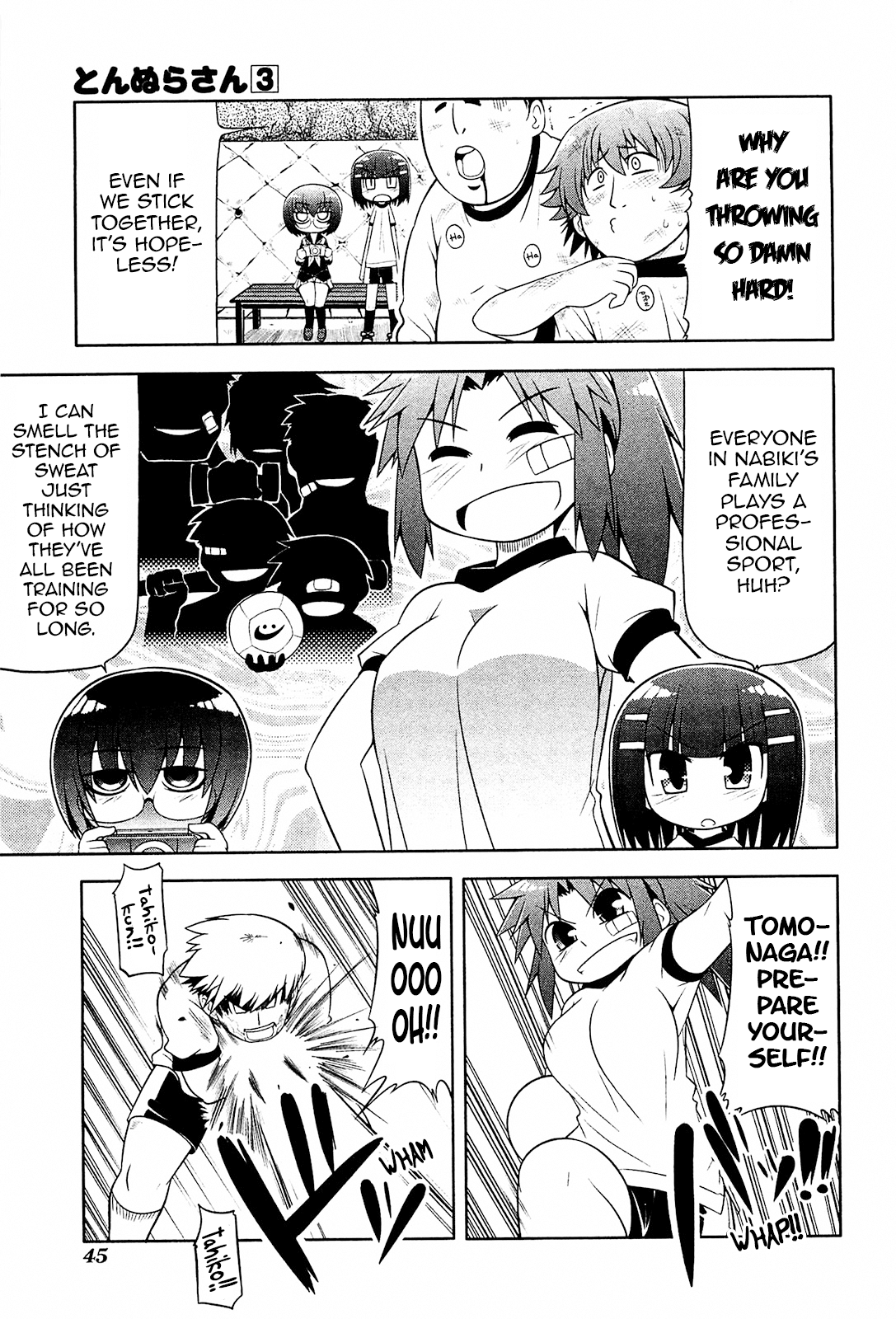 Tonnura-san Chapter 14 page 11 - Chapter 14: Tonnura-san and Gym Class