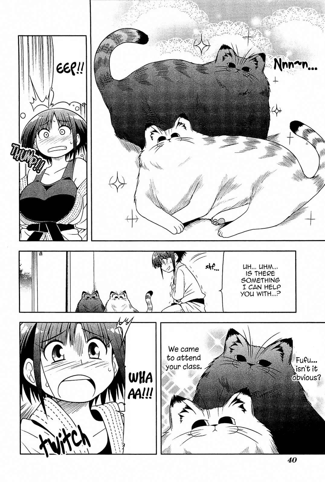 Tonnura-san Chapter 14 page 6 - Chapter 14: Tonnura-san and Gym Class