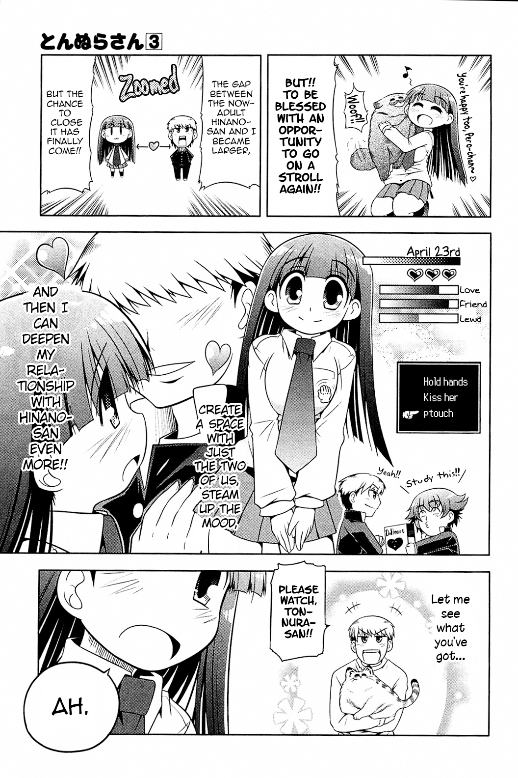 Tonnura-san Chapter 15 page 13 - Chapter 15: A stroll with Tahiko