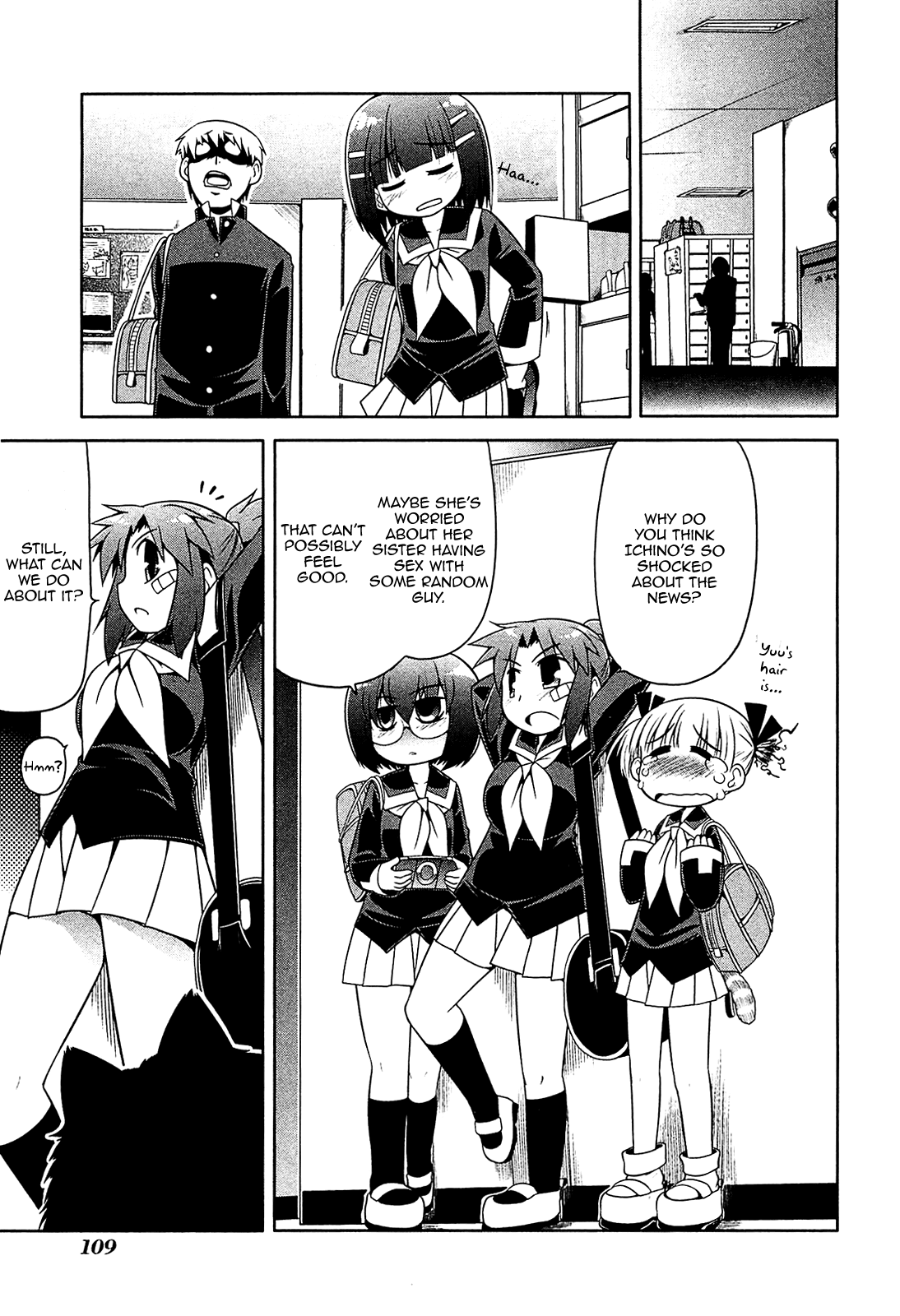 Tonnura-san Chapter 16 page 11 - Chapter 16: Ichino, Hinano-oneechan, and...