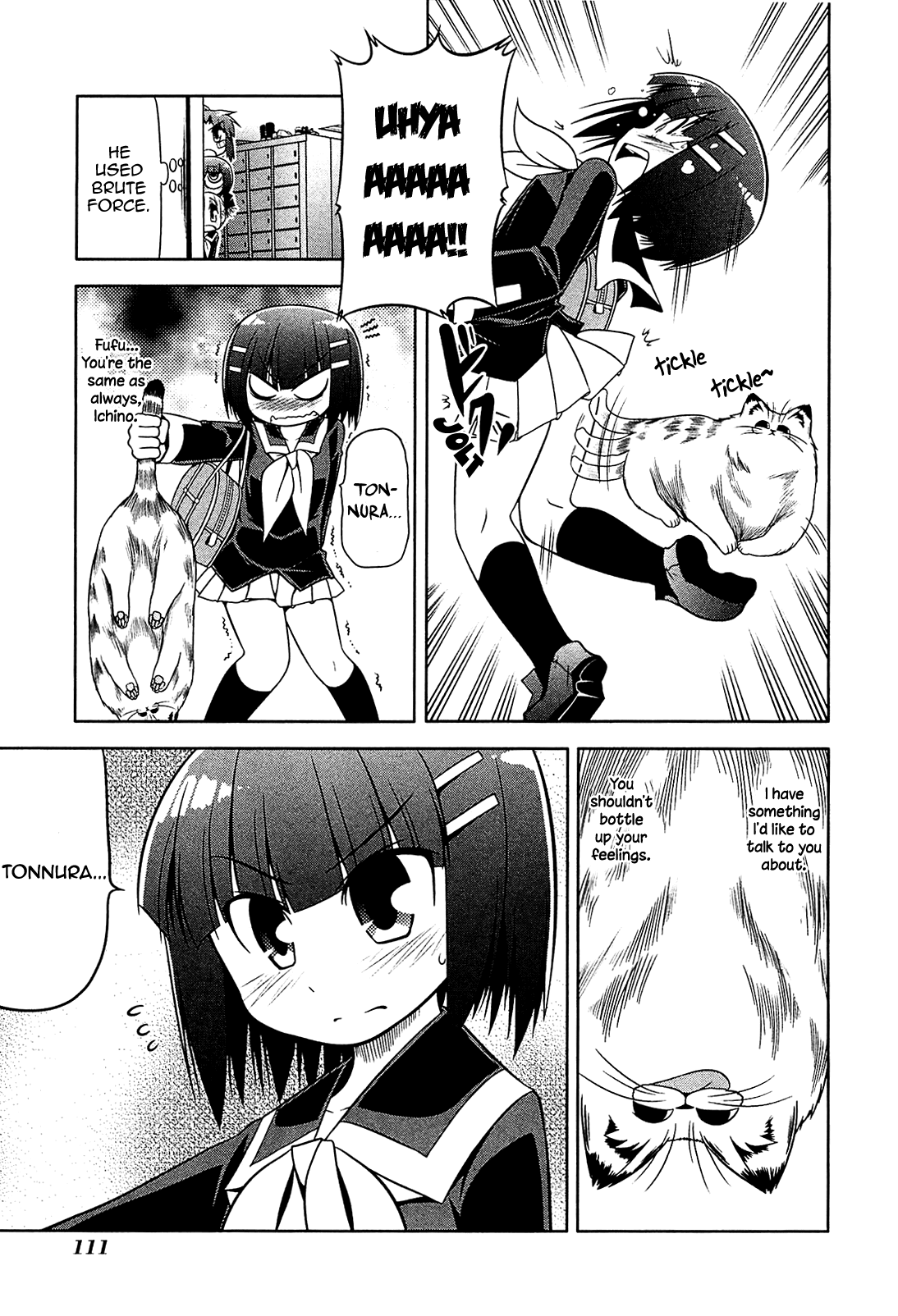 Tonnura-san Chapter 16 page 13 - Chapter 16: Ichino, Hinano-oneechan, and...
