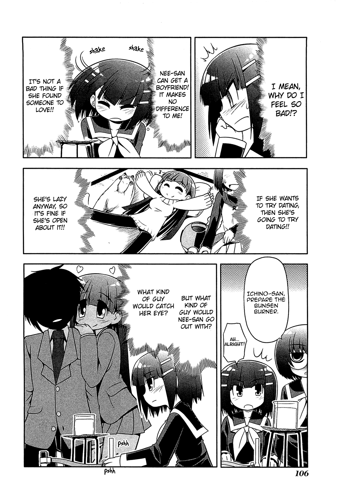 Tonnura-san Chapter 16 page 8 - Chapter 16: Ichino, Hinano-oneechan, and...