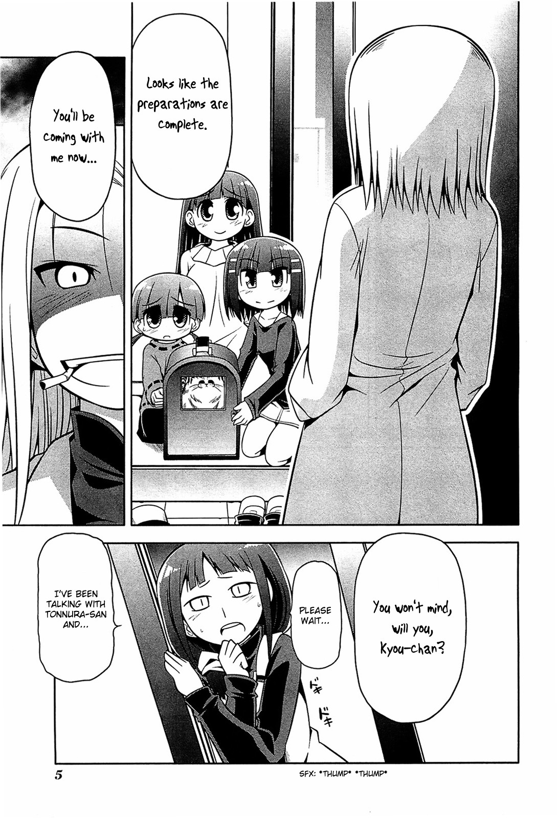 Tonnura-san Chapter 18 page 8 - Chapter 18: Tonnura-san and Vaccination