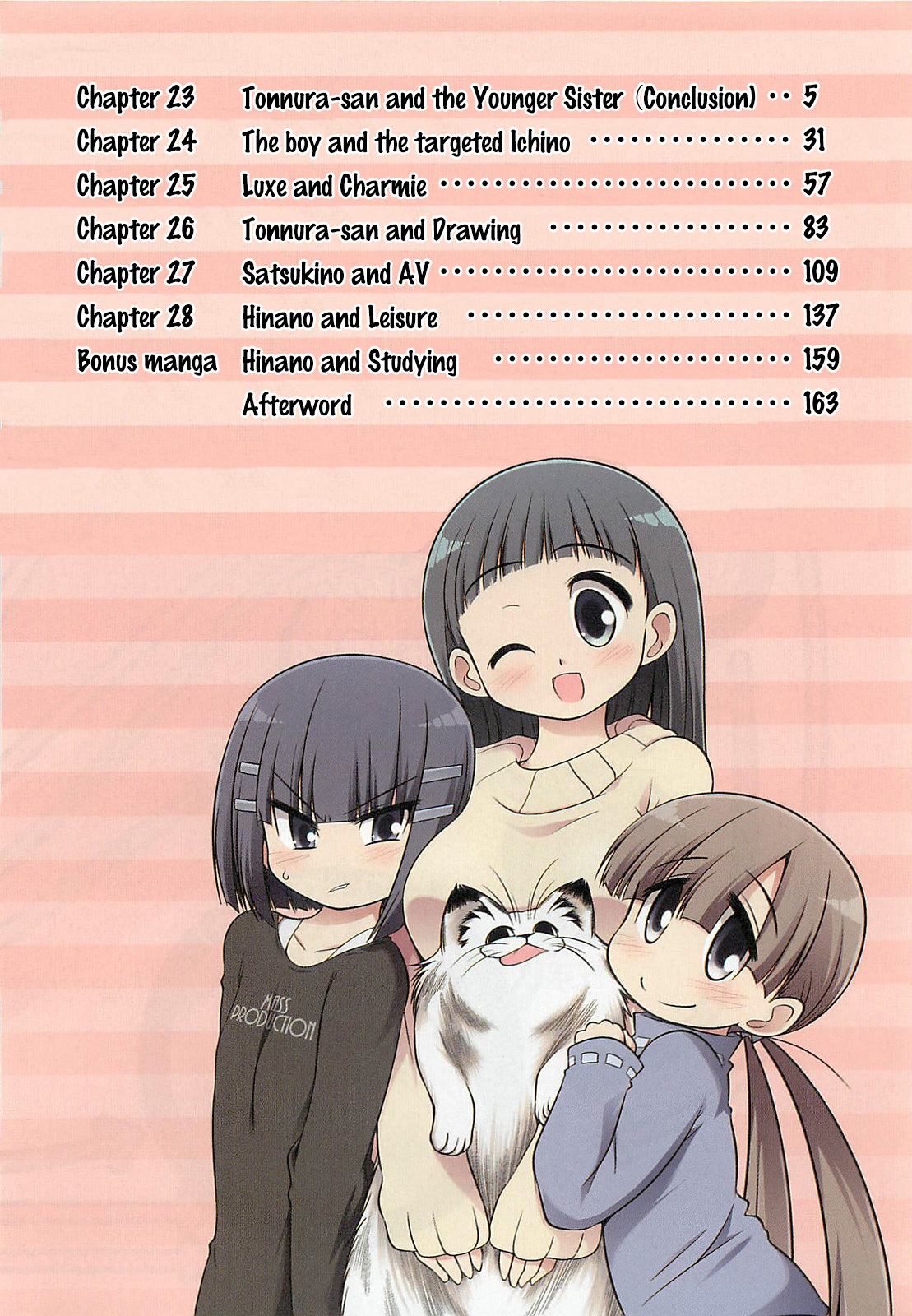 Tonnura-san Chapter 23 page 5 - Chapter 23: Tonnura-san and the Younger Sister (Conclusion)