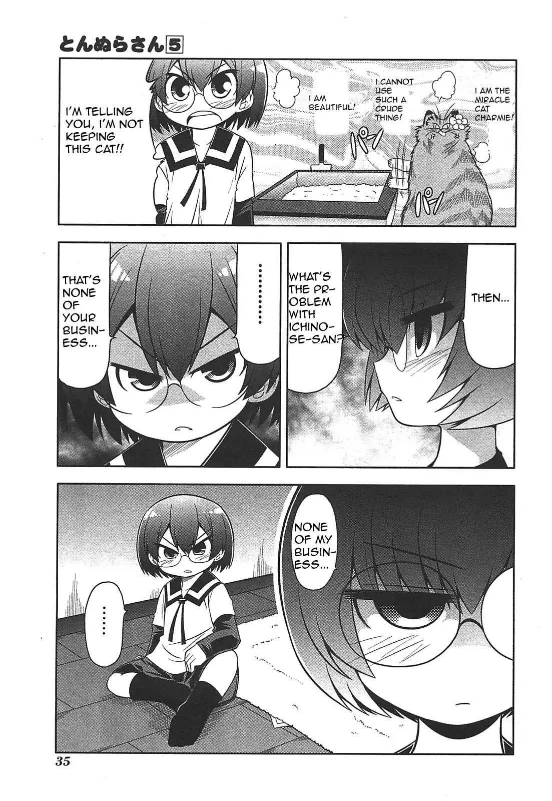 Tonnura-san Chapter 24 page 5 - Chapter 24: Boy Aiming for Ichigo