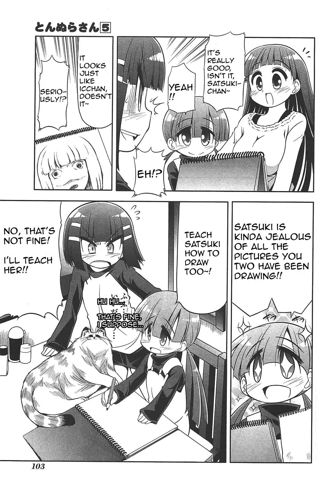 Tonnura-san Chapter 26 page 21 - Chapter 26: Tonnura-san and Drawing