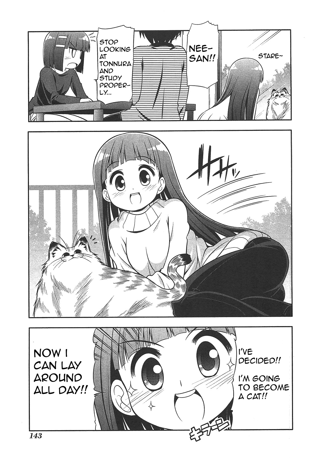 Tonnura-san Chapter 28 page 7 - Chapter 28: Hinano at Ease