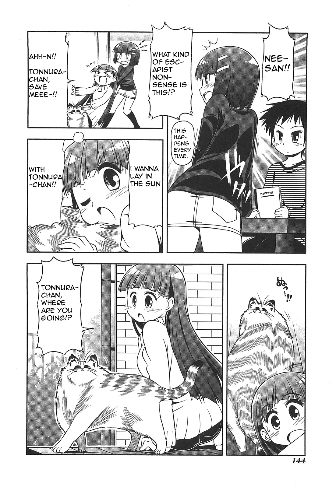 Tonnura-san Chapter 28 page 8 - Chapter 28: Hinano at Ease