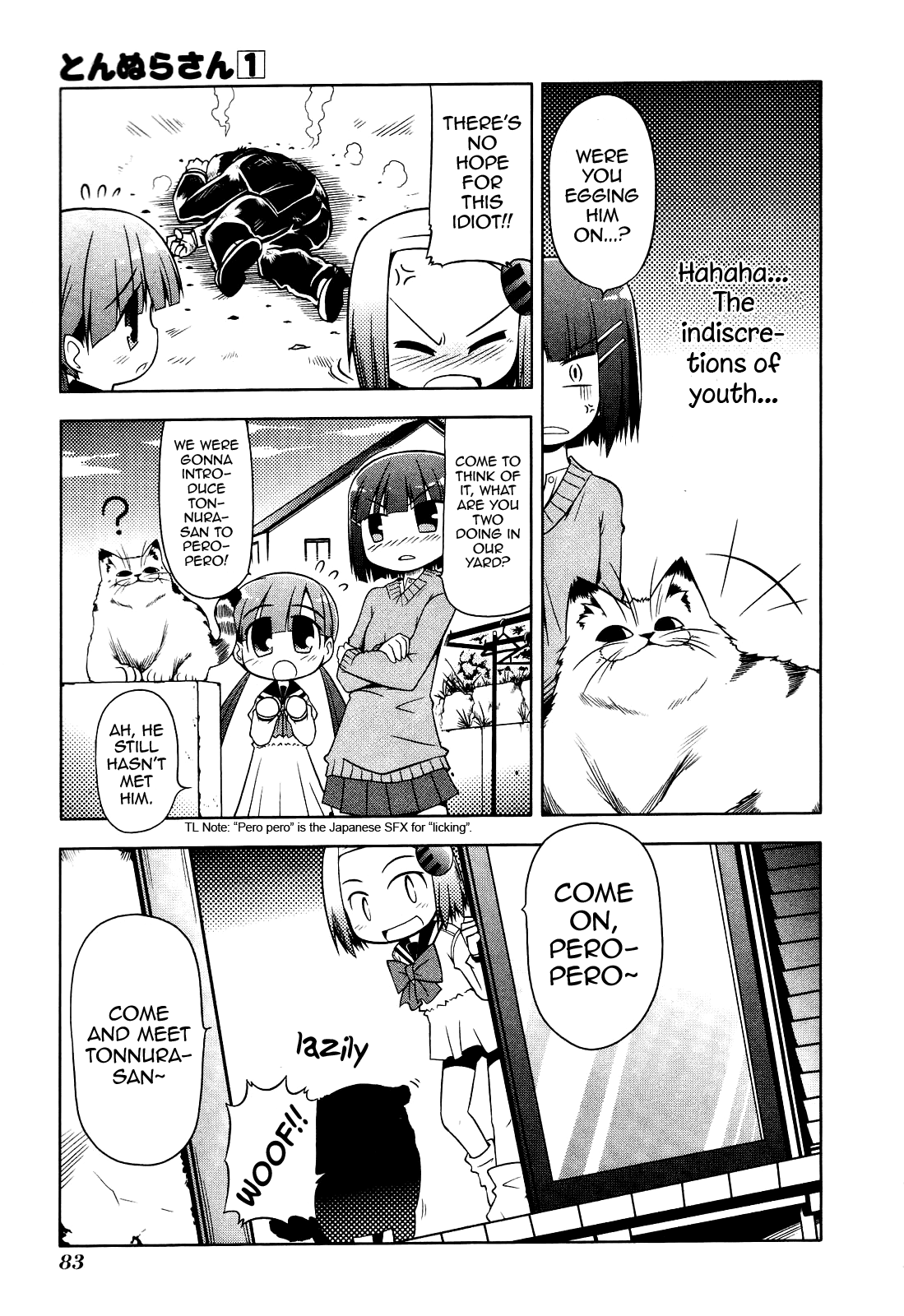 Tonnura-san Chapter 3 page 23 - Chapter 3: Tonnura-san and the Tomonaga Family