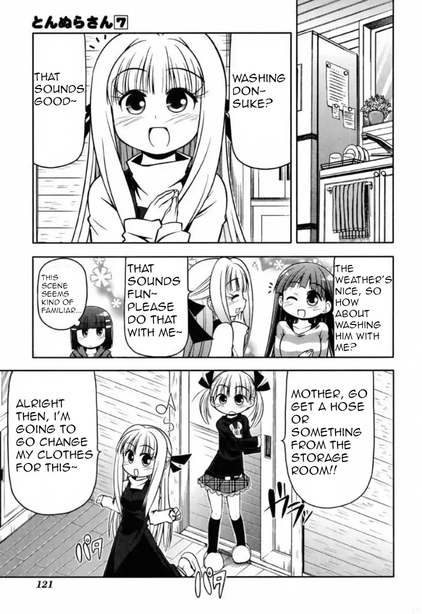 Tonnura-san Chapter 39 page 11 - Chapter 39: Donsuke and the Three Ichinose Sisters