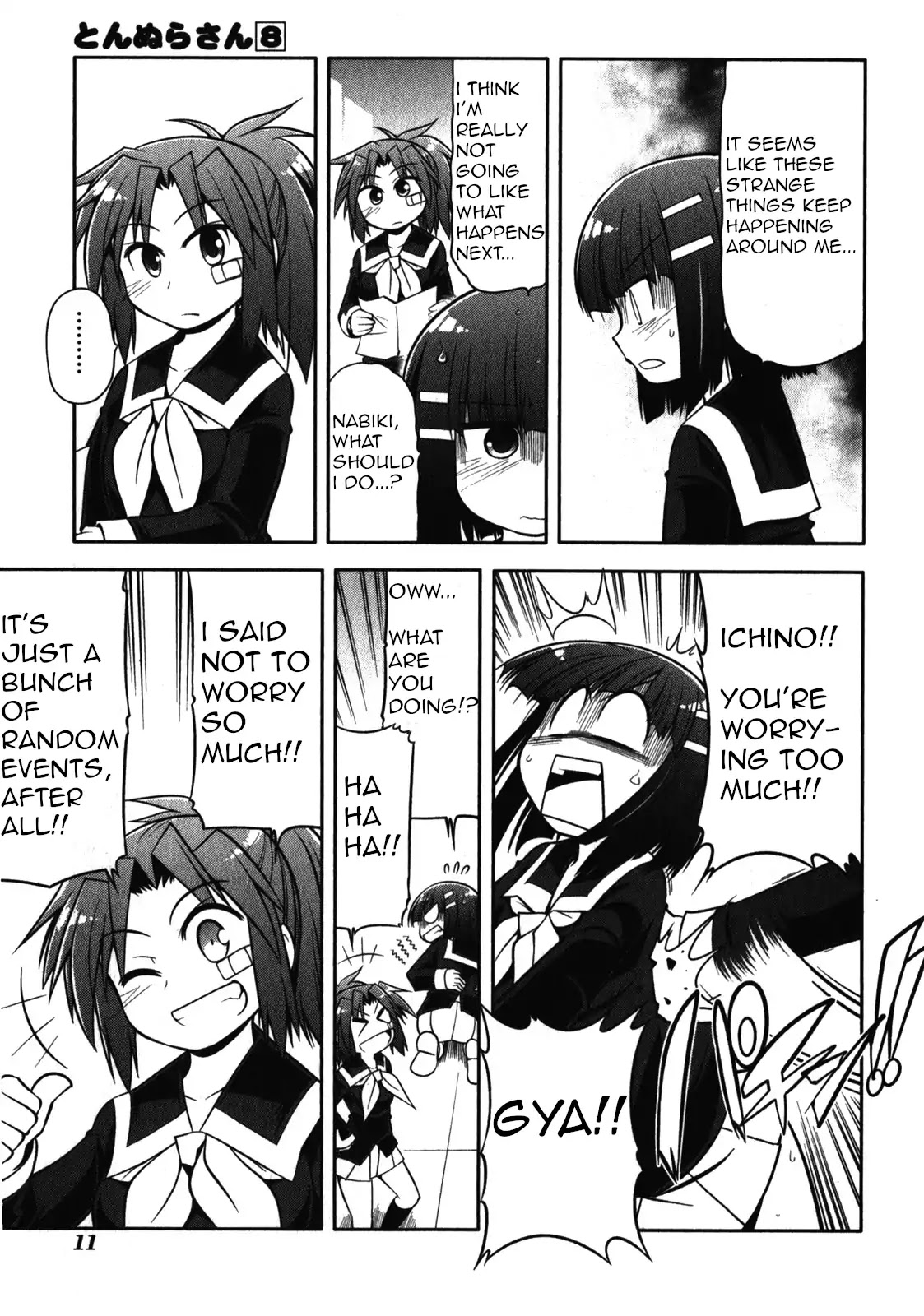 Tonnura-san Chapter 41 page 15 - Chapter 41: Ichino and the Black Shadow (Part 2)