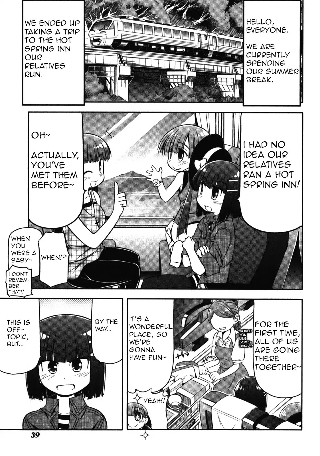 Tonnura-san Chapter 42 page 3 - Chapter 42: Tonnura-San and Travelling