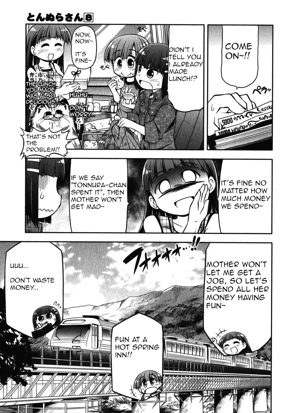 Tonnura-san Chapter 42 page 7 - Chapter 42: Tonnura-San and Travelling