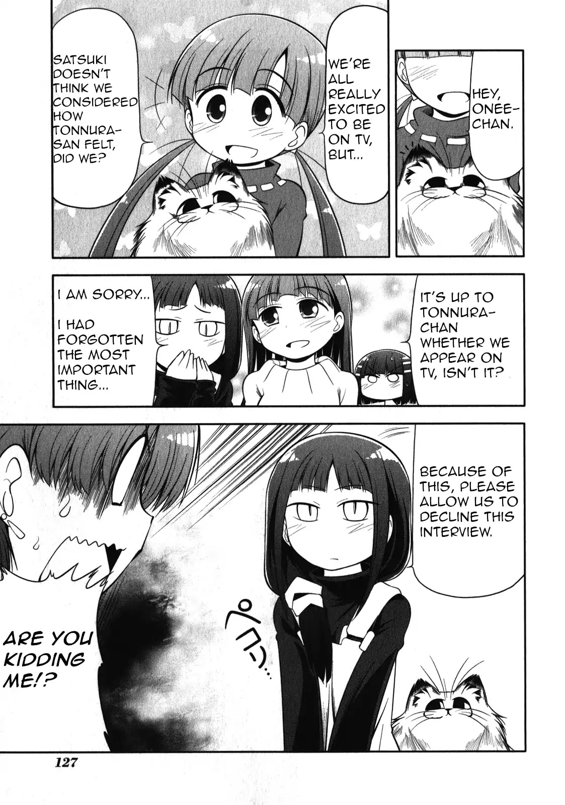 Tonnura-san Chapter 50 page 15 - Chapter 50: Tonnura-San and TV News