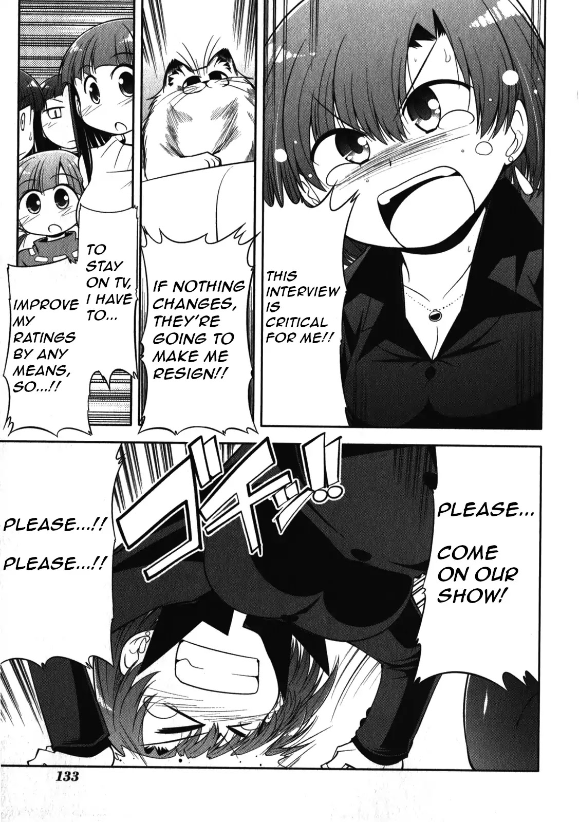 Tonnura-san Chapter 50 page 21 - Chapter 50: Tonnura-San and TV News