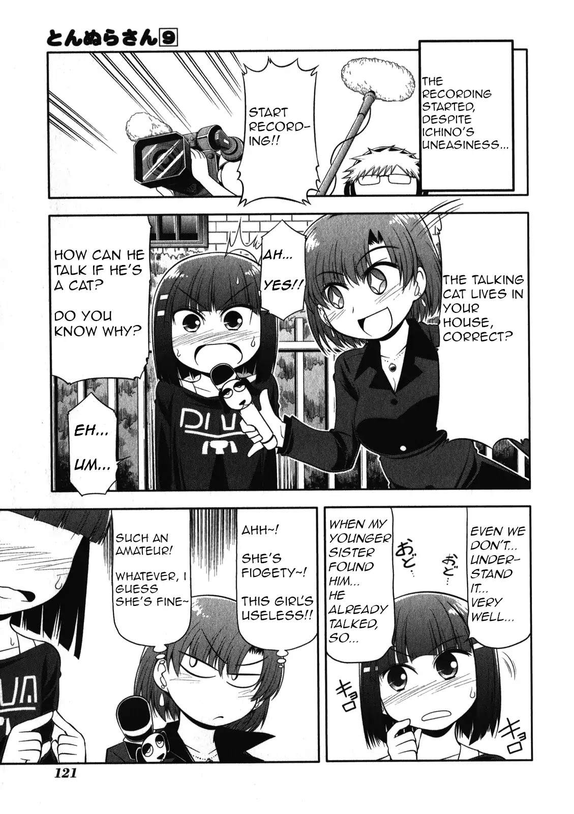 Tonnura-san Chapter 50 page 9 - Chapter 50: Tonnura-San and TV News