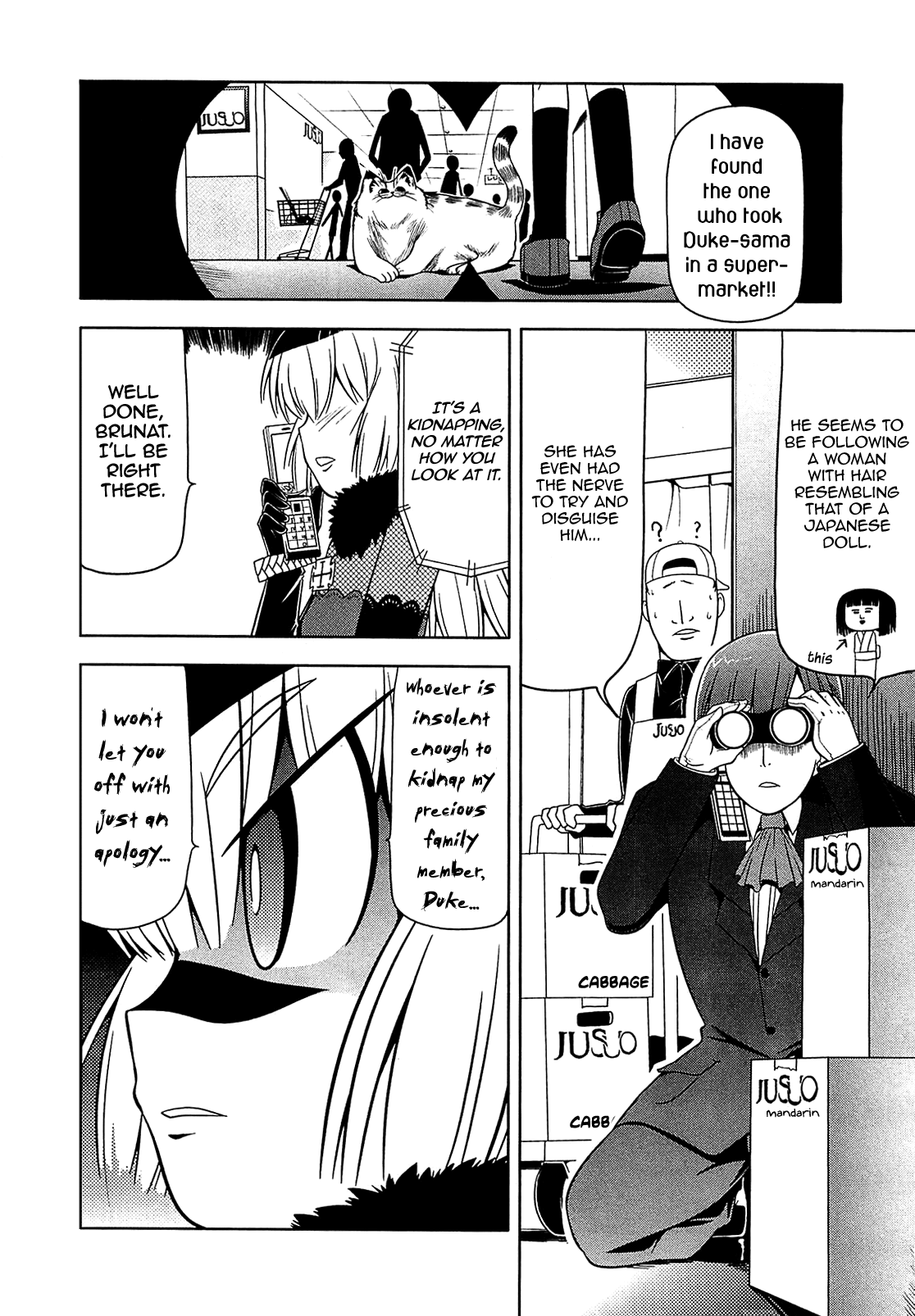 Tonnura-san Chapter 7 page 18 - Chapter 7: A Mysterious Ojou-sama and a Black Tonnura!?