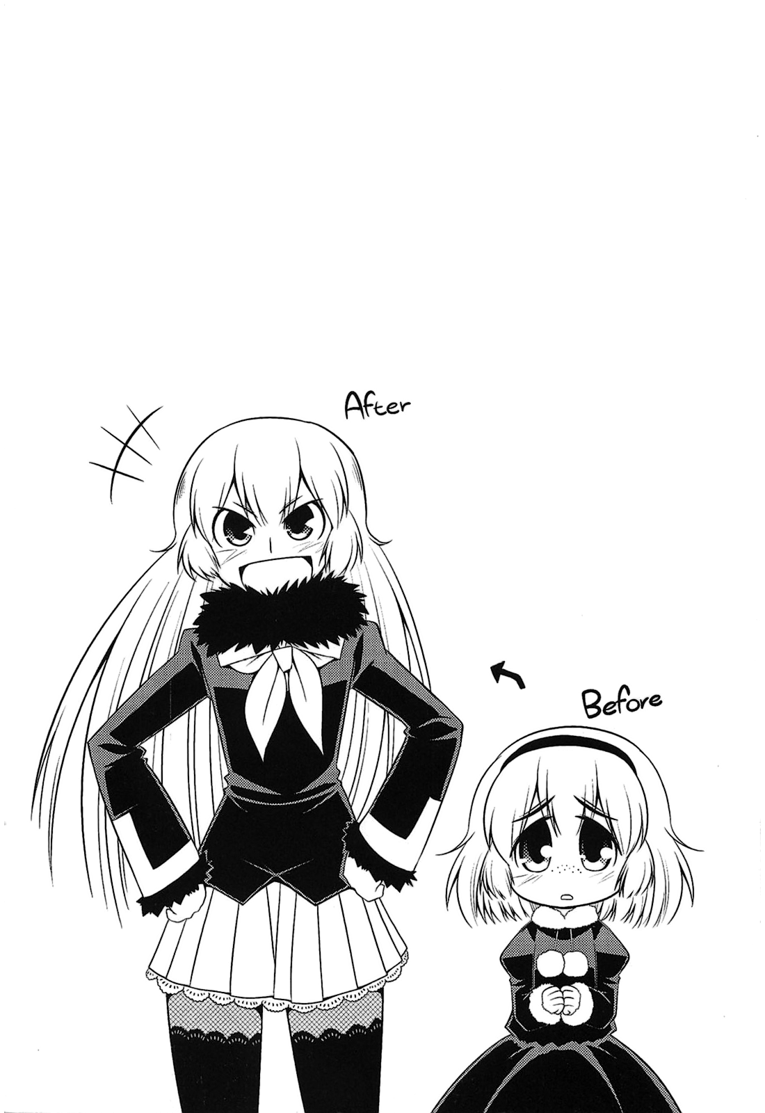 Tonnura-san Chapter 7 page 2 - Chapter 7: A Mysterious Ojou-sama and a Black Tonnura!?