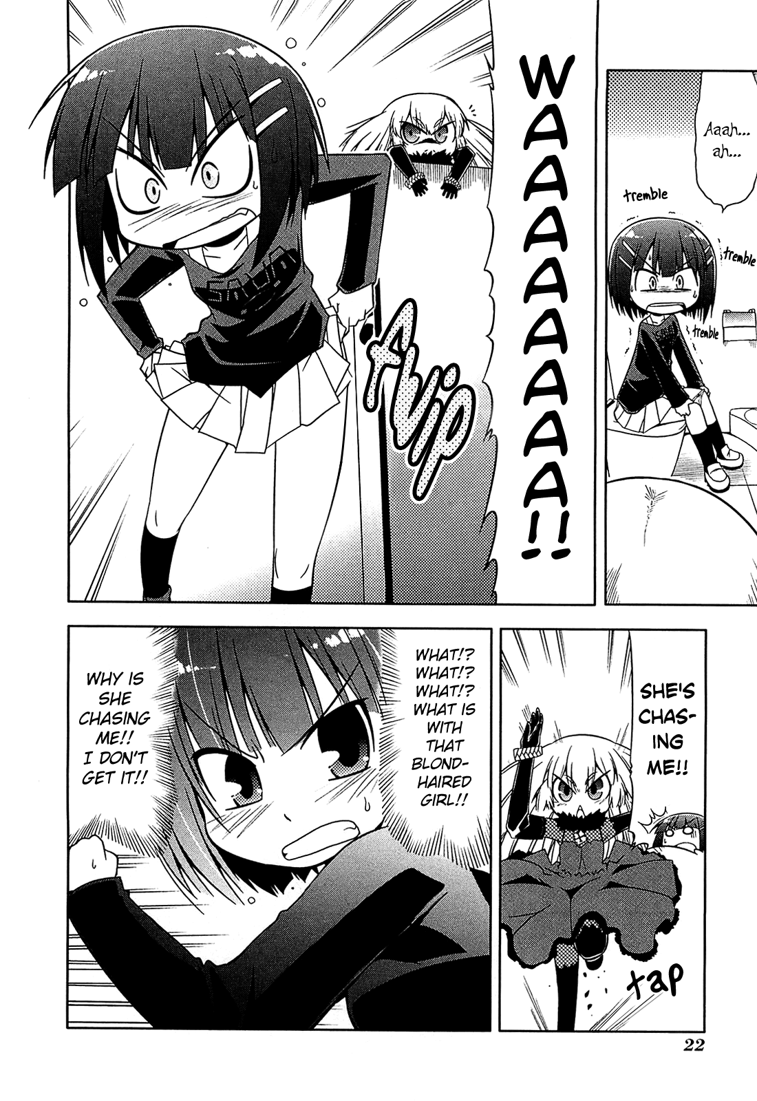 Tonnura-san Chapter 7 page 22 - Chapter 7: A Mysterious Ojou-sama and a Black Tonnura!?