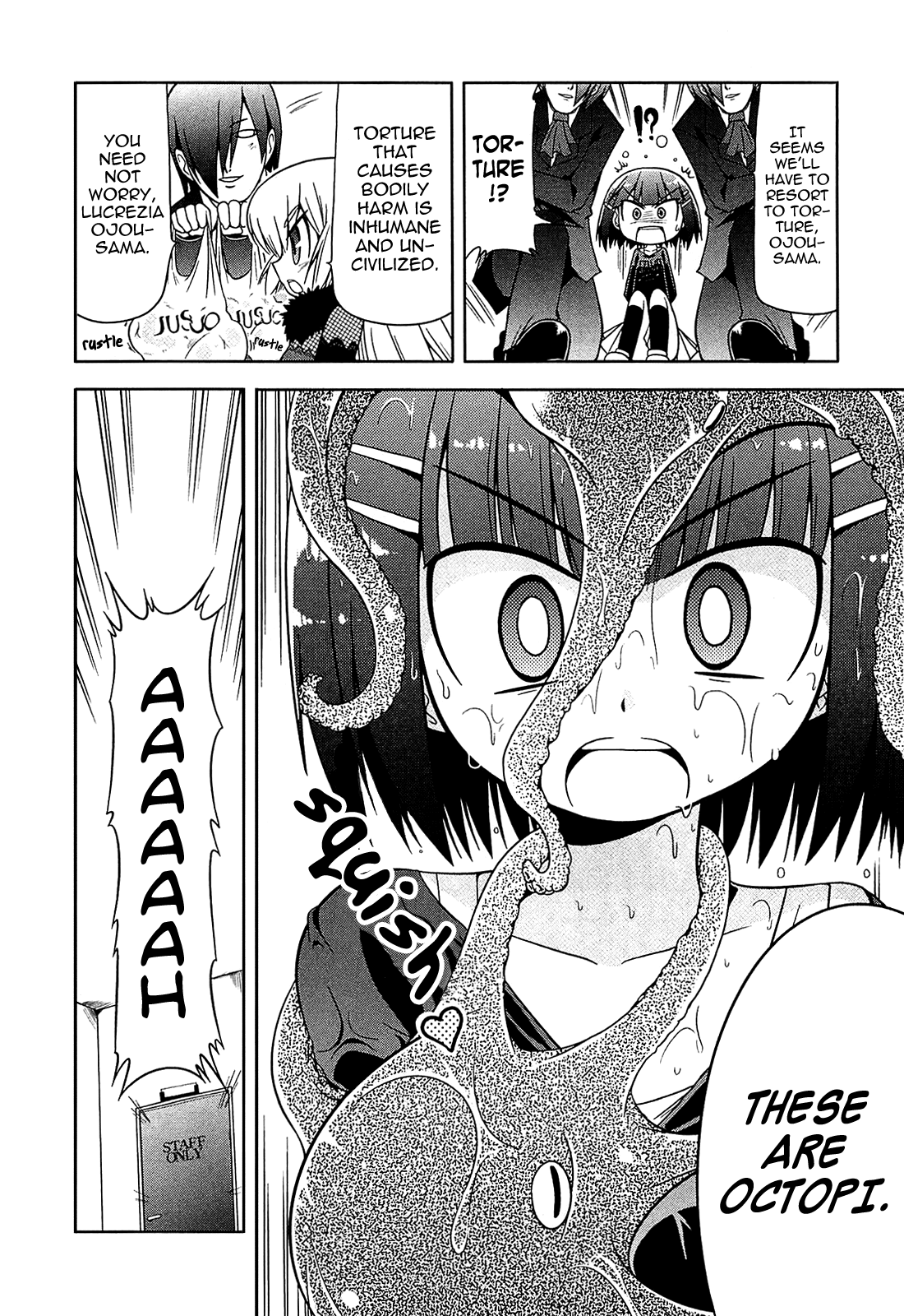Tonnura-san Chapter 7 page 26 - Chapter 7: A Mysterious Ojou-sama and a Black Tonnura!?