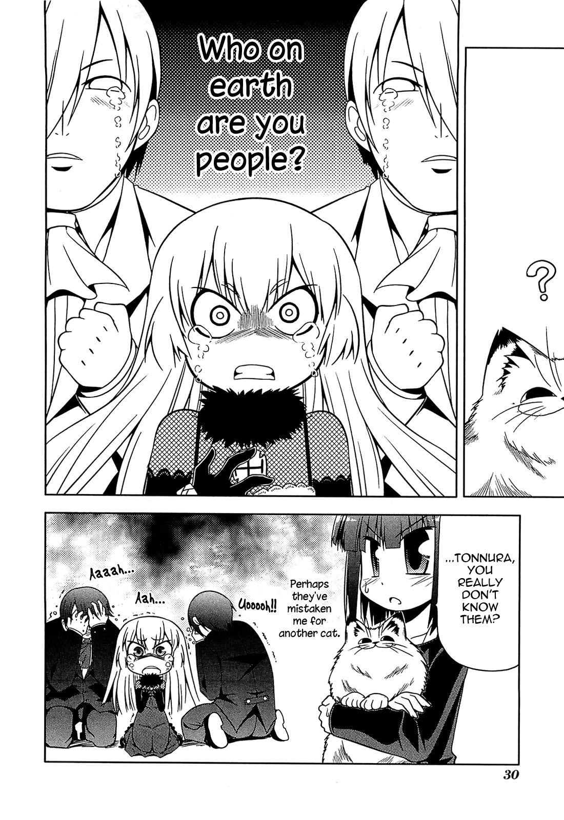 Tonnura-san Chapter 7 page 30 - Chapter 7: A Mysterious Ojou-sama and a Black Tonnura!?