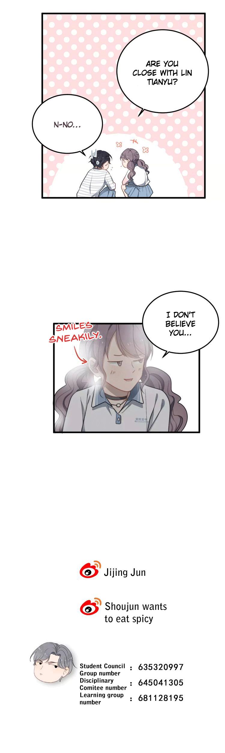 Too Close Chapter 13 page 20 - Chapter 13: You listen really well!