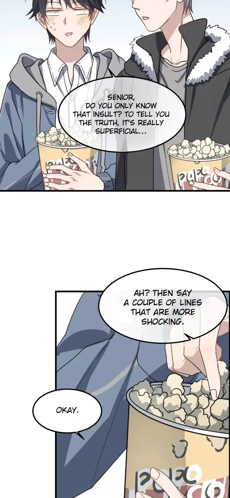 Too Close Chapter 20 page 14 - Chapter 20: Popcorns and Head Pat