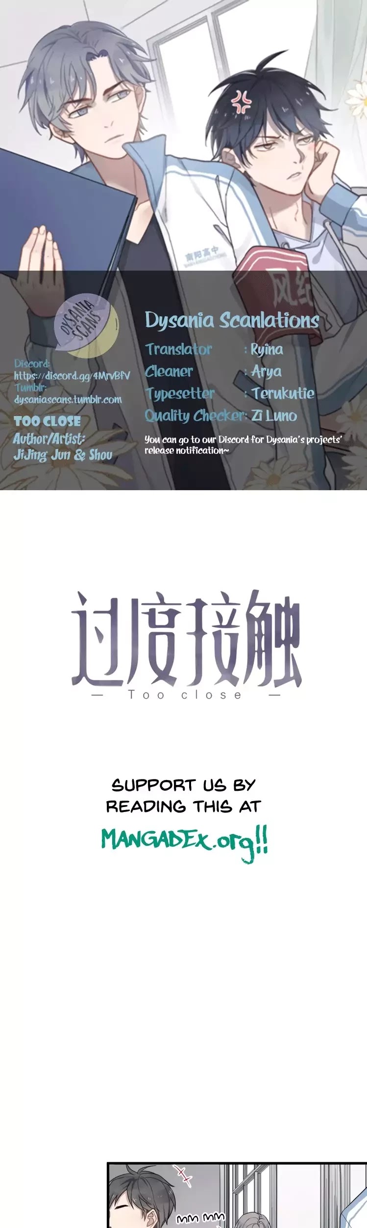 Too Close Chapter 40 page 1 - Chapter 40: Going‌ ‌Abroad‌