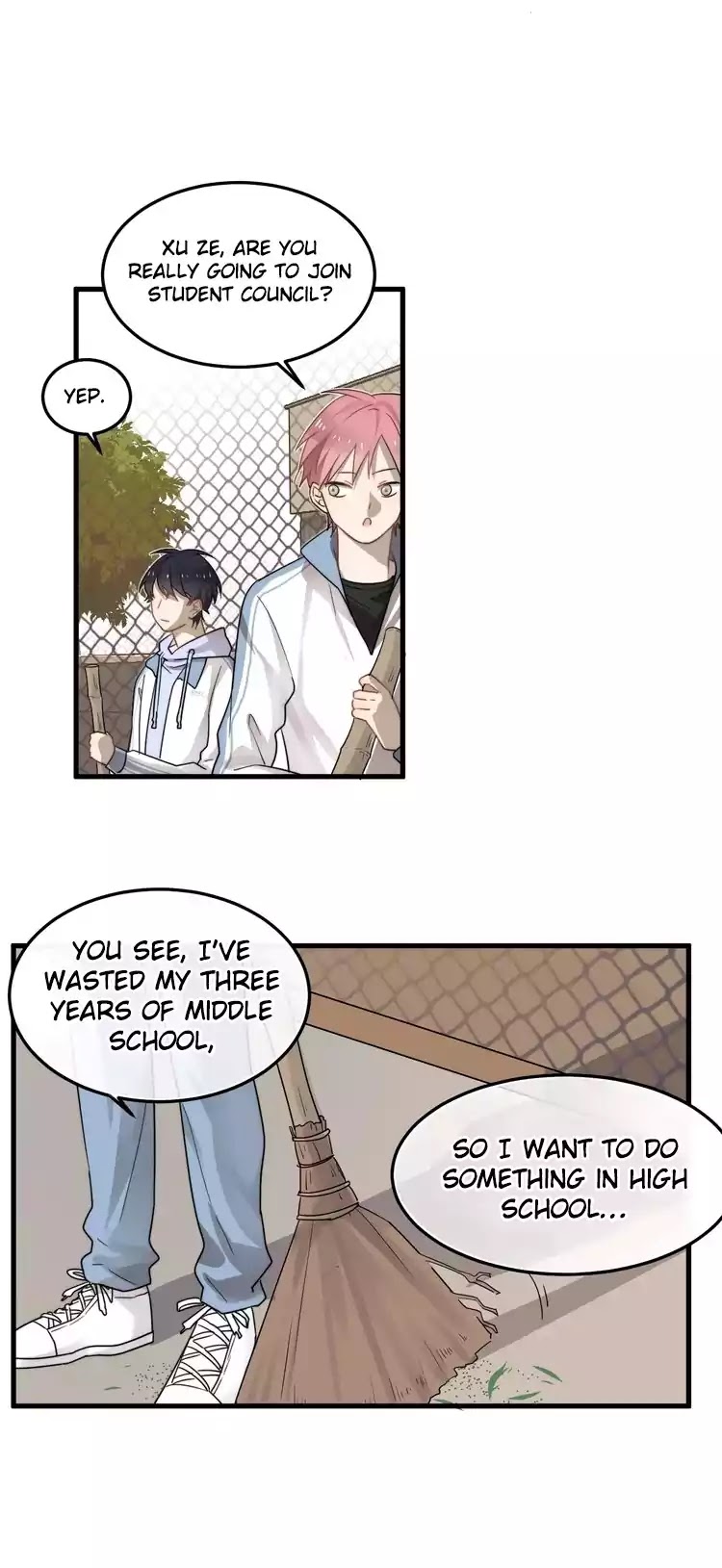 Too Close Chapter 5 page 14 - Chapter 5: I Want to Be the Student Council Presidentt