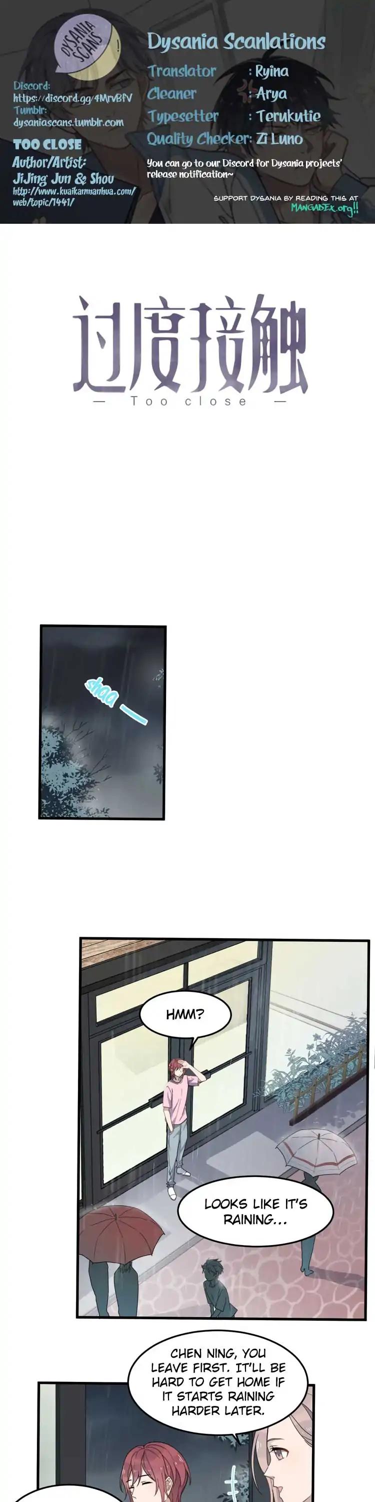 Too Close Chapter 52 page 1 - Chapter 52: Reconciled