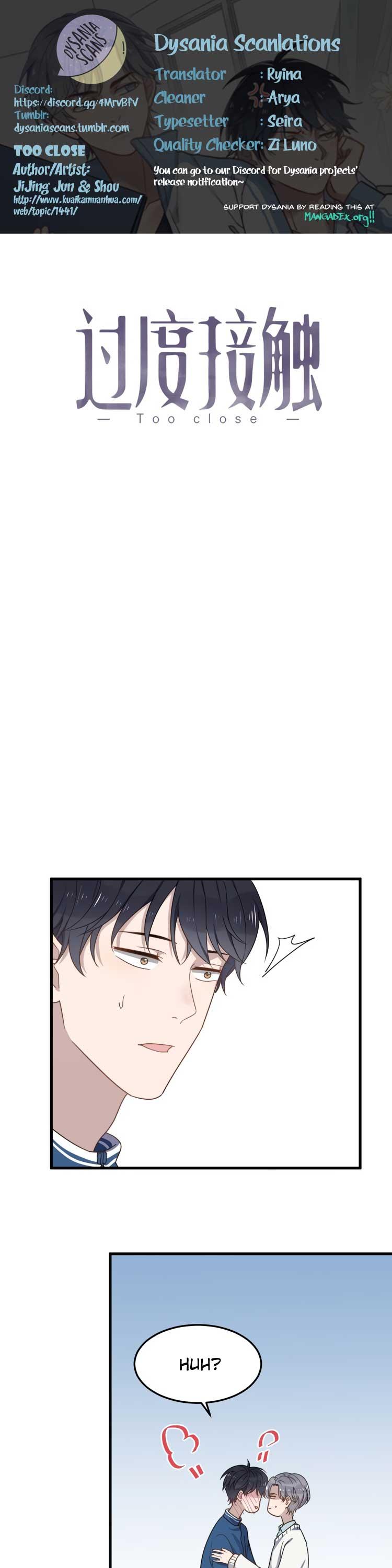 Too Close Chapter 59 page 1 - Chapter 59: What kind of bottom are you?