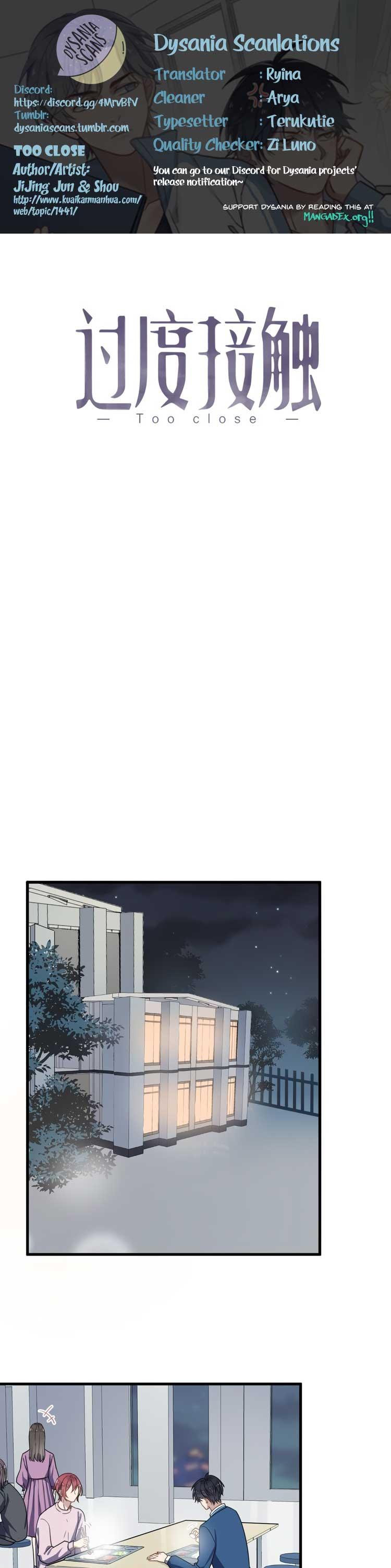 Too Close Chapter 60 page 1 - Chapter 60: Who’s actually pursuing me?