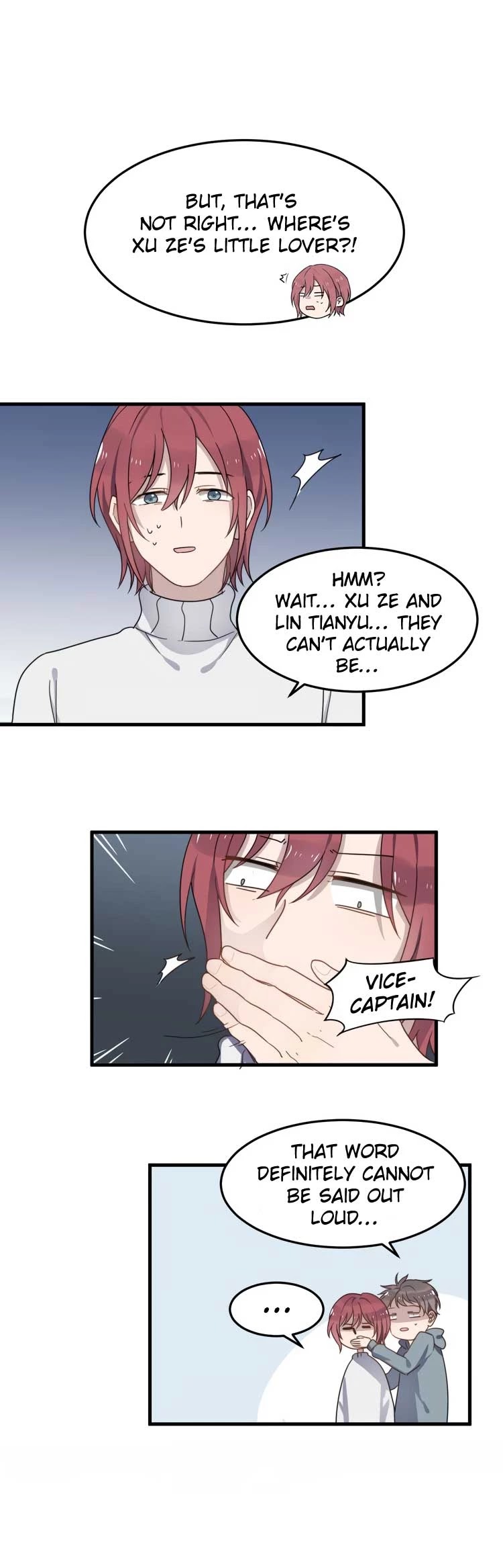 Too Close Chapter 66.5 page 10 - Chapter 66.5: Extra: Little Cutie Chen Ning's Operation Cheating Teammate!