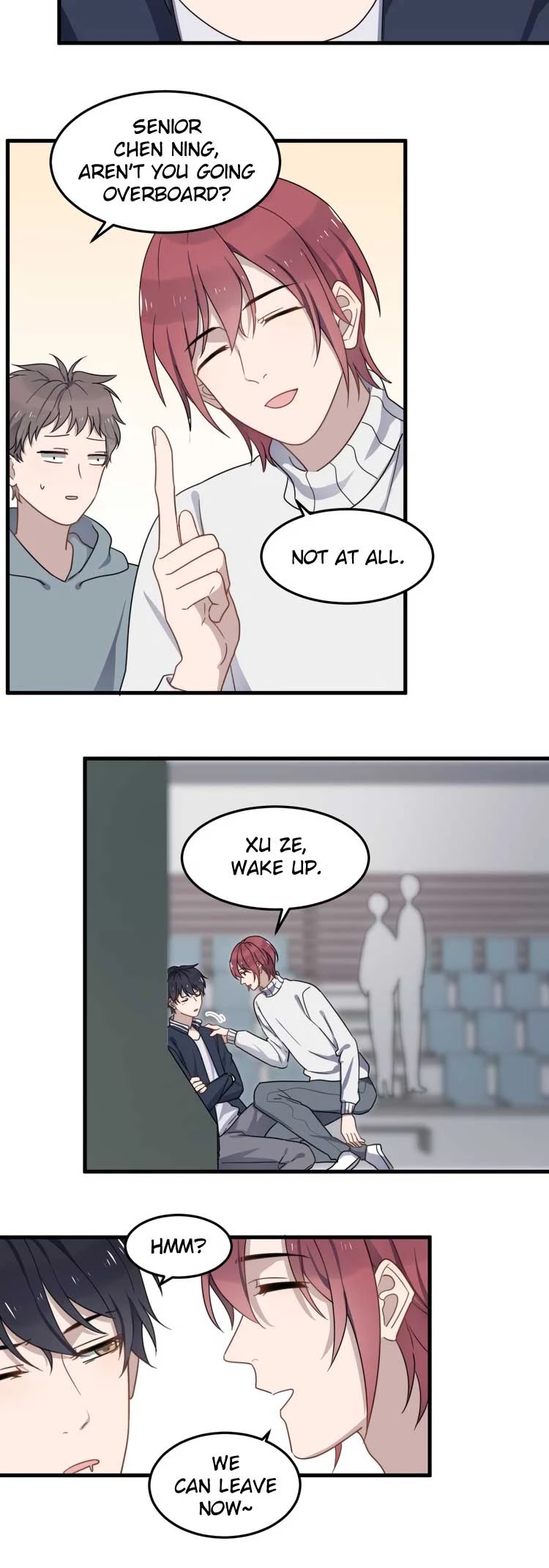 Too Close Chapter 66.5 page 4 - Chapter 66.5: Extra: Little Cutie Chen Ning's Operation Cheating Teammate!